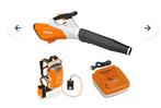 Stihl bladblazer met rugdraag accu BGA 200, Stihl, Ophalen of Verzenden, Zo goed als nieuw, Accu