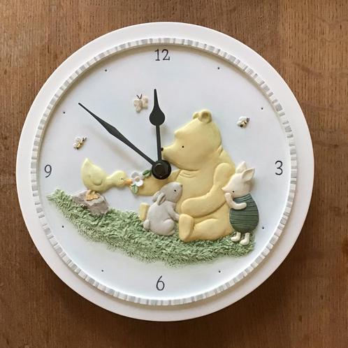 Wandklok classic Winnie the Pooh Knorretje - klok - NIEUW, Verzamelen, Disney, Nieuw, Winnie de Poeh of vrienden, Ophalen of Verzenden