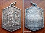 Oude gedenkmedaille, Bernadette Soubirous Lourdes, 1858., Verzenden, Overige materialen, Buitenland