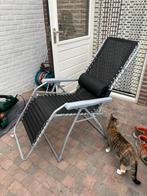 Relaxstoel / Ligstoel - Zo goed als nieuw, Ophalen, Zo goed als nieuw, Aluminium, Inklapbaar