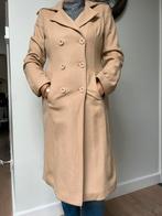 Dames wollen mantel/ lange winterjas Camel kleur. Maat 40, Beige, Maat 38/40 (M), Ophalen of Verzenden, Zo goed als nieuw