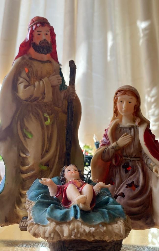 Kerststalfiguren – complete beeldenset, Diversen, Kerst, Gebruikt, Ophalen