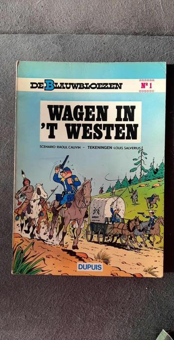 De blauwbloezen nr1 eerste druk uit 1972 (5 euro weg is weg) beschikbaar voor biedingen