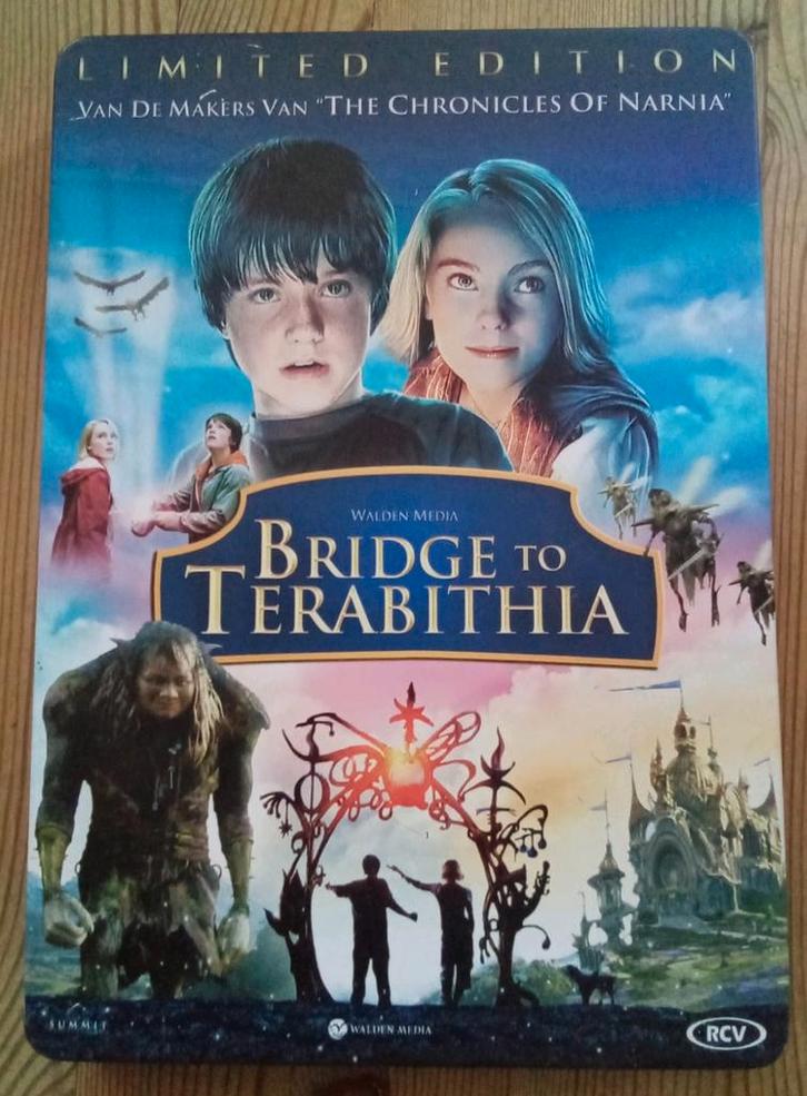 Bridge to Terabithia limited edition, Cd's en Dvd's, Dvd's | Kinderen en Jeugd, Zo goed als nieuw, Film, Avontuur, Ophalen of Verzenden