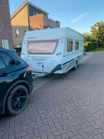 Dethleffs caravan 2005 Camper el3 met stapelbed