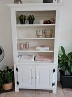 Witte eikenhouten kast, Huis en Inrichting, Kasten | Buffetkasten, Ophalen, 100 tot 150 cm, Eikenhout, Landelijk
