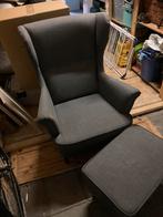 Ikea Strandmon oorfauteuil, Huis en Inrichting, Fauteuils, Ophalen, Gebruikt, Zie foto of kijk op IKEA site, 75 tot 100 cm