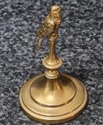 Messing vogel op houder, Ophalen of Verzenden, Dier