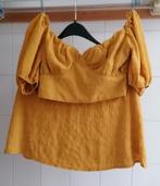 Top en rok okergeel maat 38 merk Missquided € 15,00, Maat 38/40 (M), Geel, Missquided, Ophalen of Verzenden