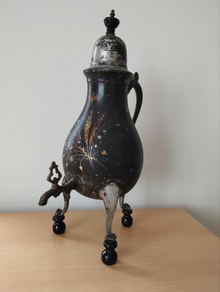 Antieke tinnen Kraantjespot, Antiek en Kunst, Antiek | Tin, Ophalen