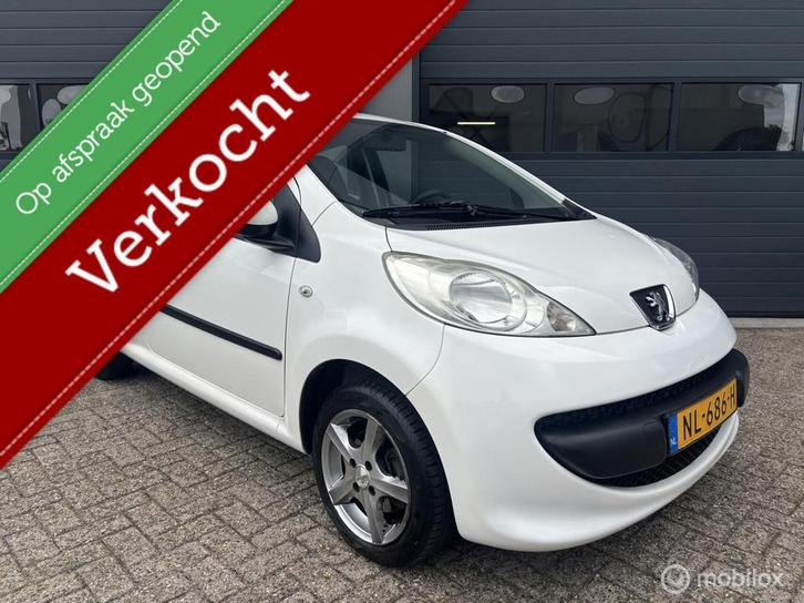 Peugeot 107 1.0-12V Uitvoering // Apk Aug 2026, Auto's, Peugeot, Bedrijf, Te koop, ABS, Airbags, Alarm, Startonderbreker, Benzine