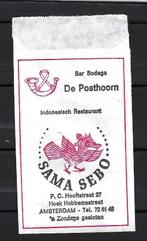 2512 Amsterdam bar bodega DE POSTHOORN, Verzamelen, Ophalen of Verzenden, Nederland