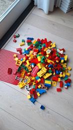 Bak met Duplo Blokken, Poppetjes en Dieren, Kinderen en Baby's, Speelgoed | Duplo en Lego, Ophalen of Verzenden, Gebruikt, Losse stenen