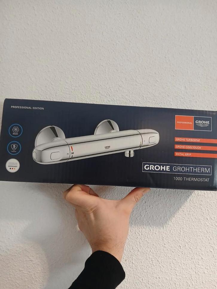 Grohe Thermostaatkraan - Nieuw in doos!, Doe-het-zelf en Verbouw, Sanitair, Ophalen of Verzenden
