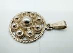 Zilveren Zeeuwse knop hanger