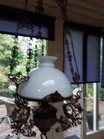 Olie lamp koper oud, Antiek en Kunst, Ophalen