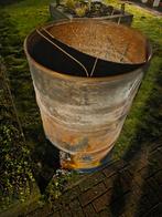 Vuurton / oliedrum 200 liter - klaar voor gebruik, Tuin en Terras, Vuurkorven, Ophalen, Gebruikt, Vuurton