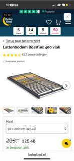 Lattenbodem 90x200, Ophalen, Zo goed als nieuw, Eenpersoons, 90 cm