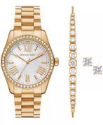 Michael Kors Lexington SET - Nieuw, Overige merken, Staal, Staal, Polshorloge