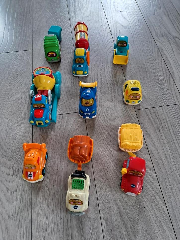 Toet toet auto's en wegdelen., Kinderen en Baby's, Speelgoed | Vtech, Gebruikt, 2 tot 4 jaar, Ophalen