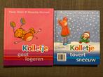 Pieter Feller - gaat logeren/ Kolletje Sint kerst omkeerboek, Boeken, Ophalen of Verzenden, Zo goed als nieuw, Pieter Feller