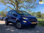 Ford EcoSport 1.0 EcoBoost Trend Ultimate | Cruise + Airco +, Auto's, Ford, Voorwielaandrijving, Gebruikt, Ecosport, Blauw