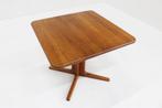 Vintage Deense uitschuifbare eettafel tafel teak jaren 60, Ophalen, 100 tot 150 cm, Teakhout, 50 tot 100 cm