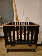 interbaby box met lade lancaster zwart / visgraatmotief, Kinderen en Baby's, Boxen, Ophalen, Gebruikt, Rechthoekig, In hoogte verstelbaar