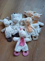 Doekje bijtstukken action zebra schaap unicorn knuffeldoekje, Kinderen en Baby's, Speelgoed | Knuffels en Pluche, Ophalen of Verzenden