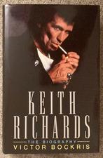 Keith Richards Biografie - Victor Bockris- Hard cover, Verzenden, Zo goed als nieuw, Kunst en Cultuur