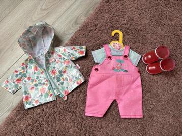 Baby Annabel poppenkleding regenpak & laarzen pop 43 cm beschikbaar voor biedingen