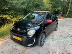 Citroën C1 Cabrio 1.0 3-DRS 2014 Zwart, Auto's, Voorwielaandrijving, Stof, Zwart, Cabriolet