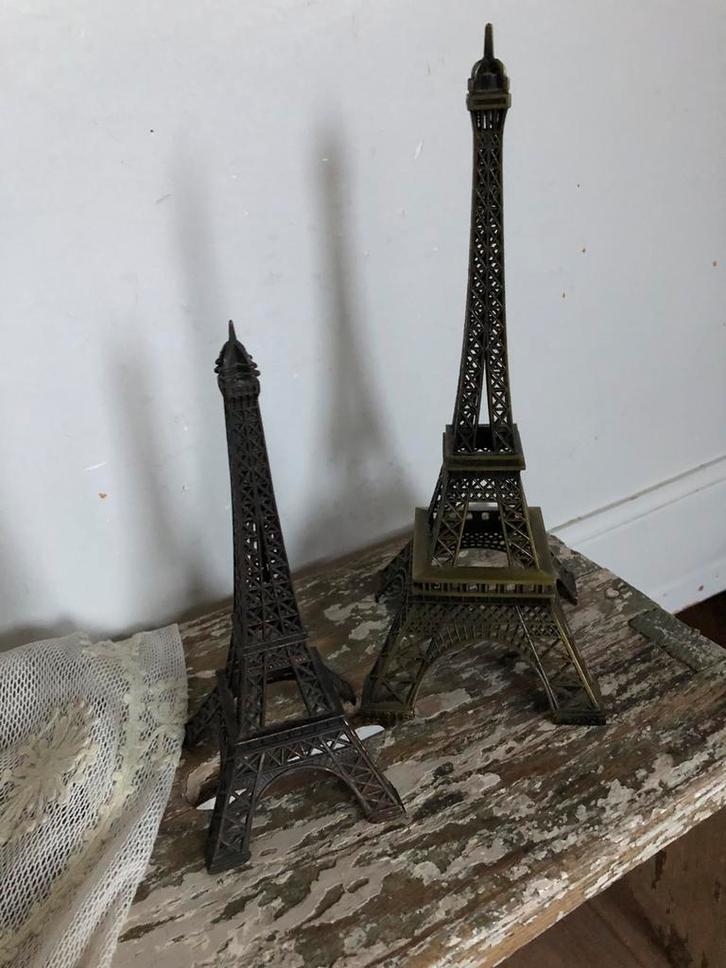 Brocante Eiffeltoren (2), Antiek en Kunst, Curiosa en Brocante, Ophalen of Verzenden
