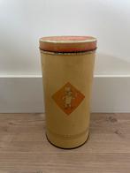 Bolletje | vintage beschuit blik antiek, rood geel, Ophalen of Verzenden, Zo goed als nieuw, Overige