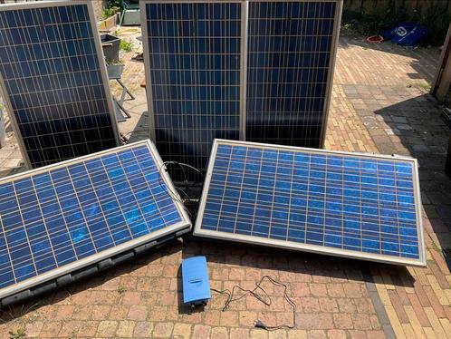 Complete Plug & Play Zonnepanelenset – 5-delig + Omvormer, Doe-het-zelf en Verbouw, Elektra en Kabels, Zo goed als nieuw, Overige typen