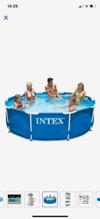 Intex zwembad 366 incl pomp / filters / trapje etc, Tuin en Terras, Ophalen of Verzenden, Zo goed als nieuw