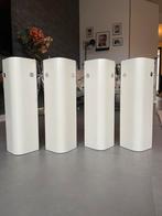Auping Auronde 2000 poten 48 cm seniorenhoogte wit, Huis en Inrichting, Ophalen, Gebruikt, Wit, Tweepersoons