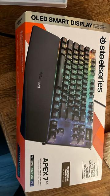 Steelseries/Mechanical switches brown/OLED DISPLAY beschikbaar voor biedingen