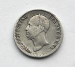 10 cent 1849 koning Willem II 2 Nederland FR zilver, Zilver, Ophalen of Verzenden, 10 cent, Losse munt