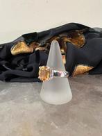 Citrien Madeira beschermt geluk welvaart magie succes uniek, Sieraden, Tassen en Uiterlijk, Ringen, 18 tot 19, Geel, Nieuw, Ophalen of Verzenden