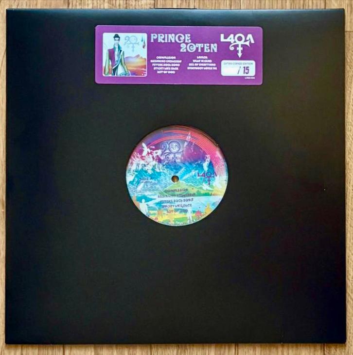Prince Promo LP - 20TEN - Gemarmerd Wit Vinyl - L4OA - Nieuw, Cd's en Dvd's, Vinyl | Pop, Nieuw in verpakking, Verzenden