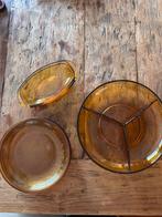 Vintage oker geel servies, Ophalen