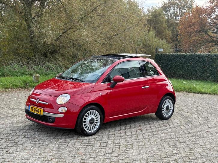 Fiat 500 1.2 Lounge PANO DAK I LEUKE AUTO I AIRCO I RIEM VER, Auto's, Fiat, Bedrijf, Te koop, ABS, Airbags, Airconditioning, Centrale vergrendeling