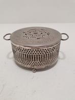 Verzilverde Theepot Onderzetter - Made in England, Antiek en Kunst, Ophalen of Verzenden