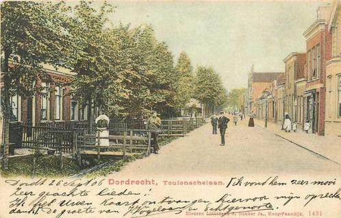 (380-928-023) Dordrecht Toulonschelaan, Verzamelen, Ansichtkaarten | Nederland, Zuid-Holland, Verzenden