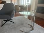 2 stuks Eileen Gray lampentafel e1027,, Ophalen, Metaal of Aluminium, Rond, Zo goed als nieuw