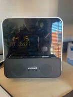 Philips klok wekker radio DC315/12, Ophalen of Verzenden, Zo goed als nieuw, Radio