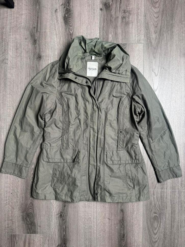 Reset jas groen maat 44, Kleding | Dames, Jassen | Winter, Gedragen, Maat 42/44 (L), Groen, Ophalen of Verzenden