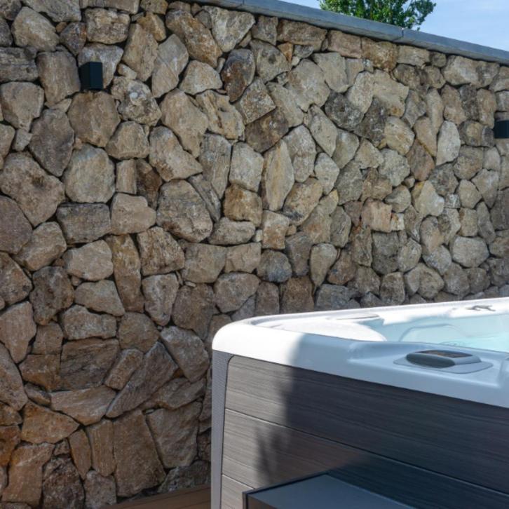 Natuursteen gevelbekleding/muurelementen/muurstrips, Tuin en Terras, Tuinhuizen, Nieuw, Hout, 200 tot 400 cm, Zonder ramen, Ophalen of Verzenden