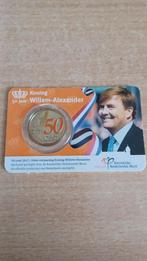 50 cent willem alexander 50 jaar, Ophalen of Verzenden, Euro's, Losse munt